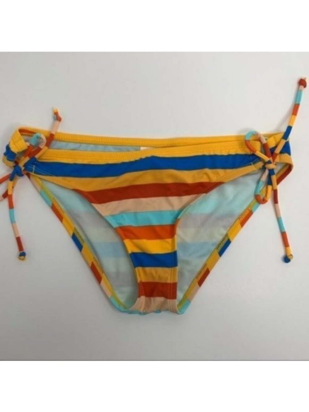 The Bikini Lab Multi Color Stripes Bikini Bottom